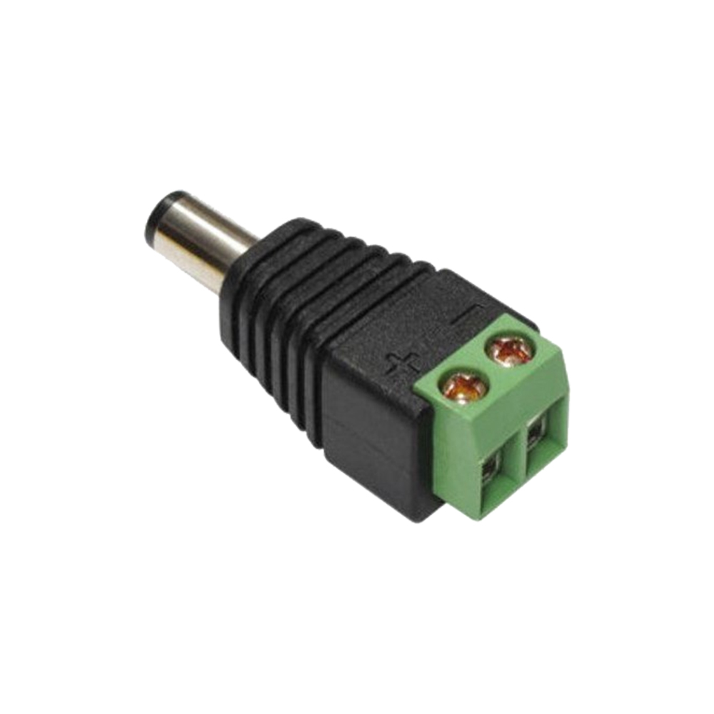 2.1mm Male DC Plug with Block Connector
