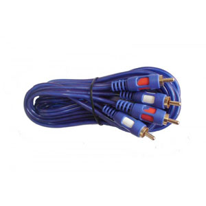 AUDIO 2 RCA to 2 RCA Lead (2M, Blue)