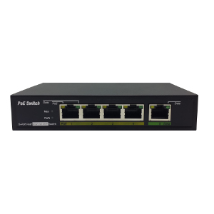 Space 5port PoE Switch - 4ports Megabit PoE + 1port Megabit non PoE (SP60WO405ML)