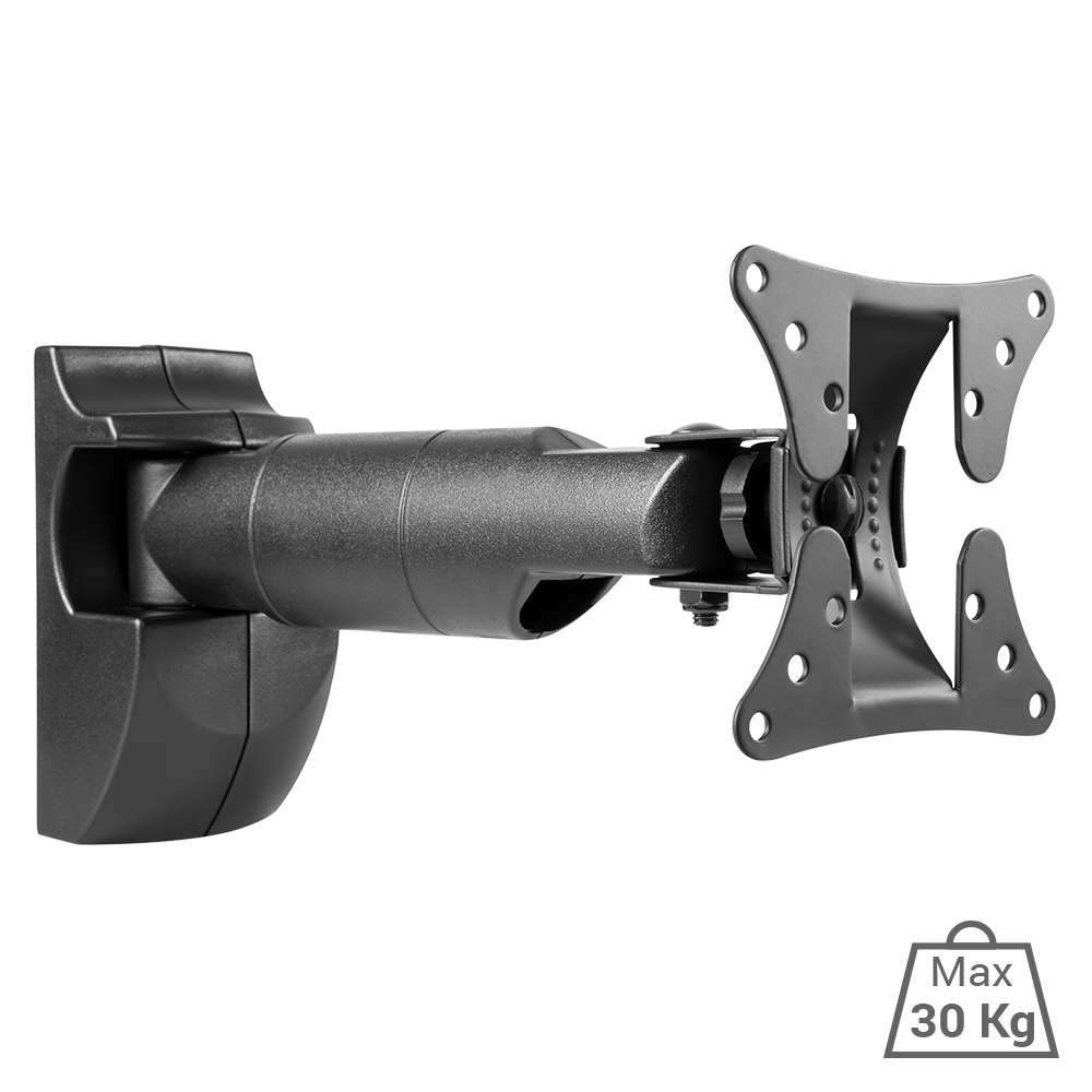 Flat Screen Wall Mount - Full Motion 13"-27" 30kg (TVARMLCD02) - Image 2