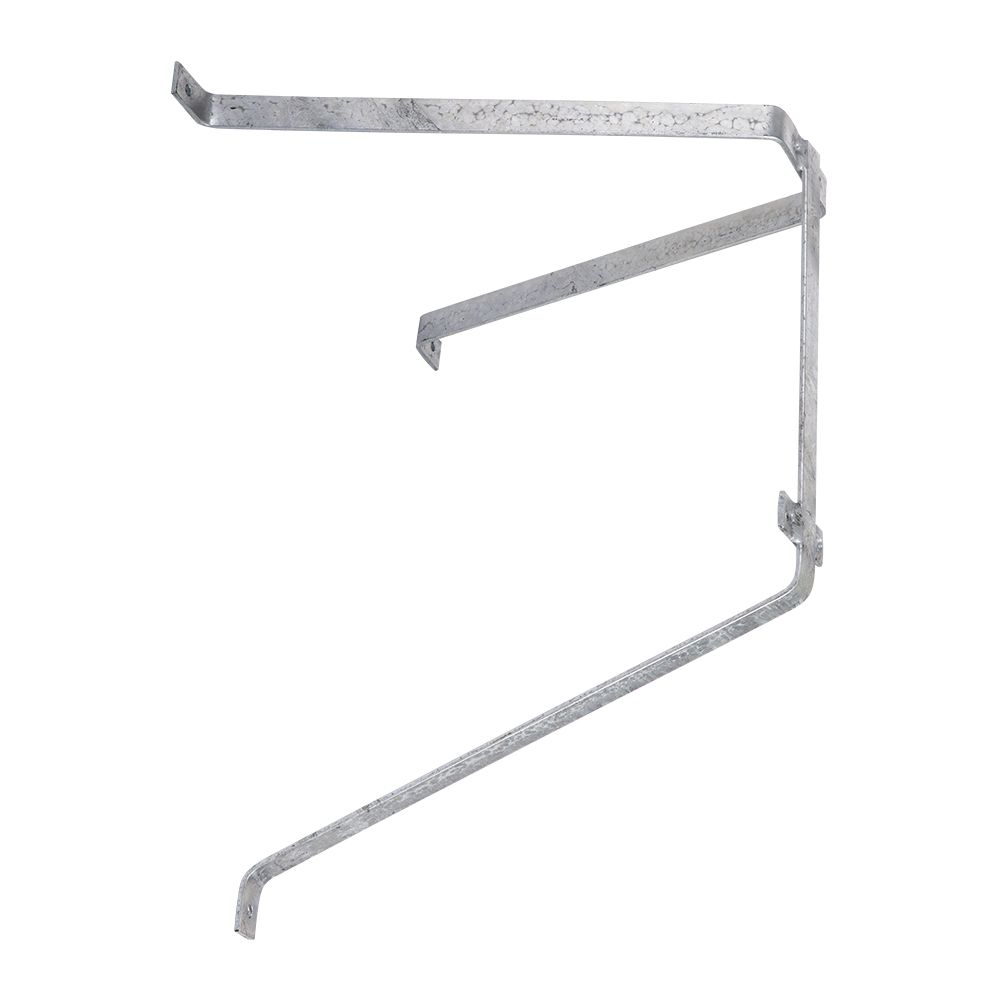 Tripod Large Wall Bracket - Galvanised (450x585x530mm)