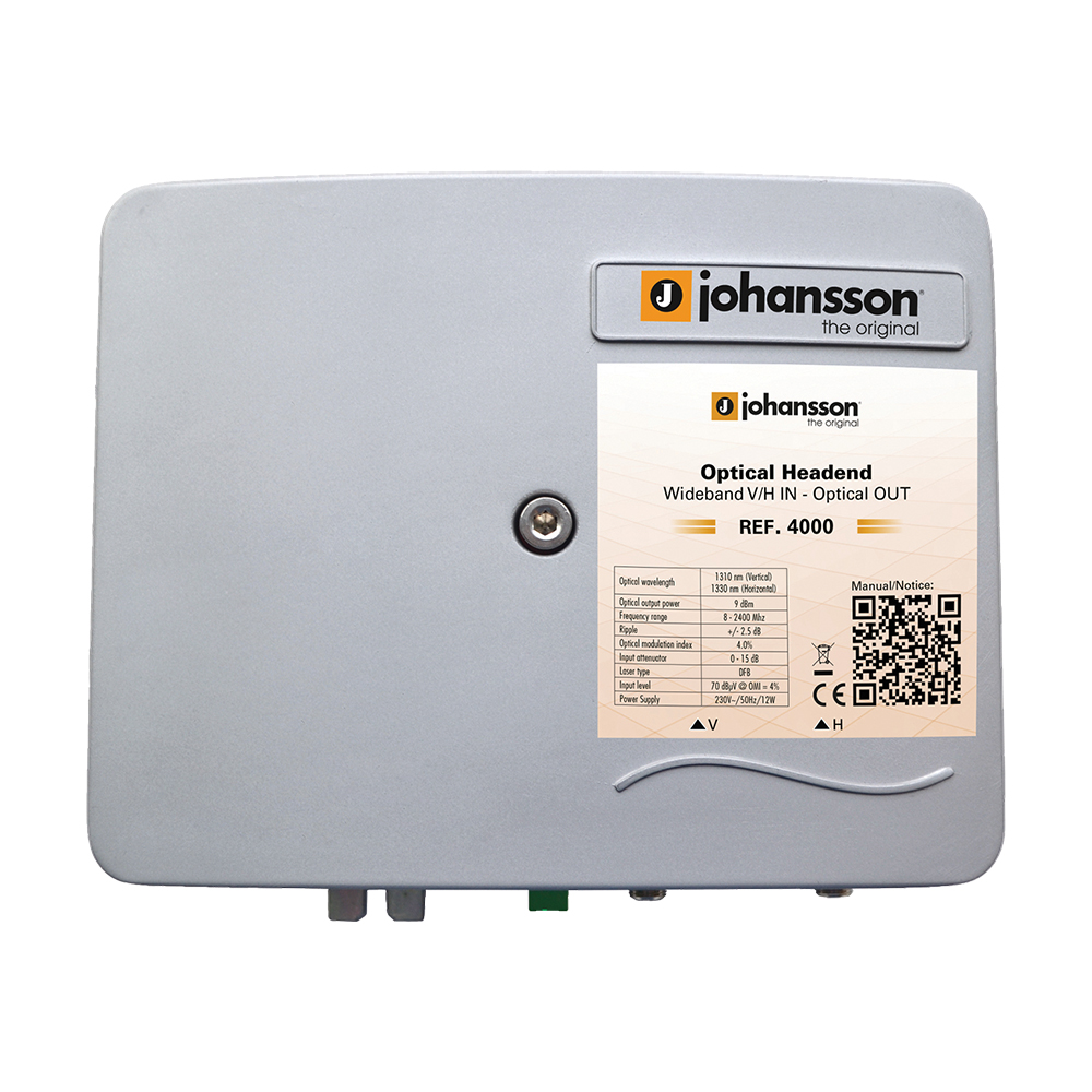 Johansson 4001 - Optical Headend Transmitter 1 wavelength 1550 nm (4001)