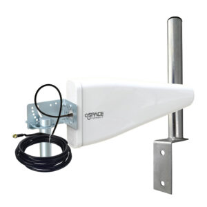 Space Connect 5G Ready 11dB Antenna with 300mm Galvanised WiFi Wall Bracket - WIFI01