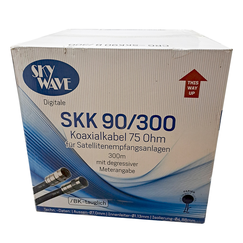 Skywave RG6U SKK Low-loss 75 Ohm Coax Cable Black100m - CRG6UBSKK/300 - Image 2