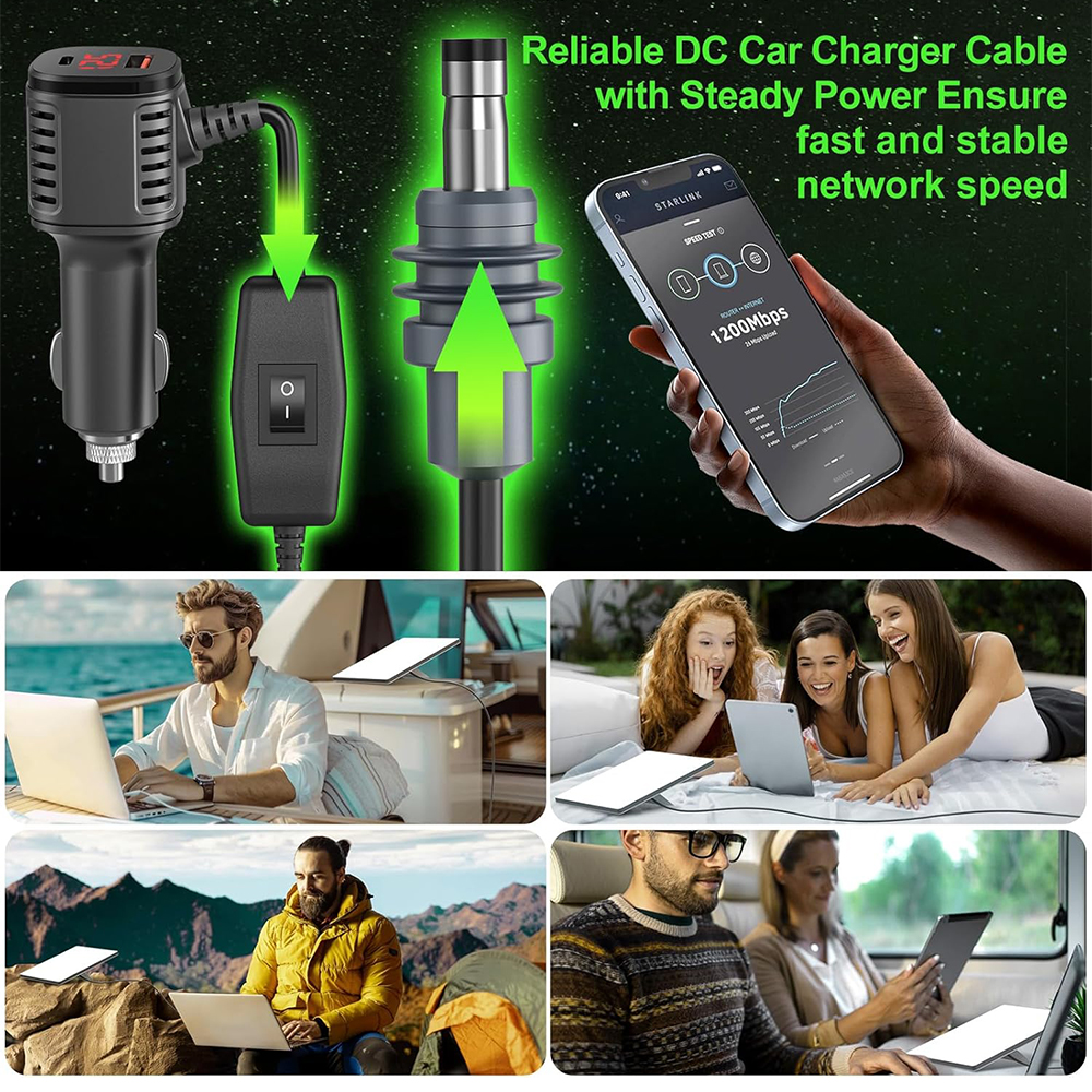 Starlink MINI Car Charging DC Power Cable 5m – SL-CABLE-PC - Image 2