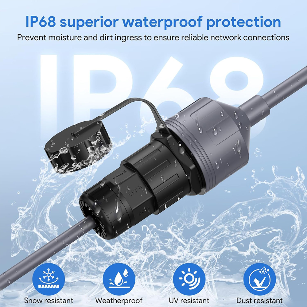 Starlink GEN3 RJ45-V3A Weatherproof Extension Cable 0,5m – SL-GEN3-0,5M - Image 7