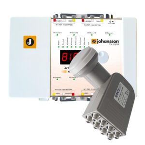Johansson 8180 Octo AV Modulator with SpaceHD Octo LNB - JOHANSSON COMBO