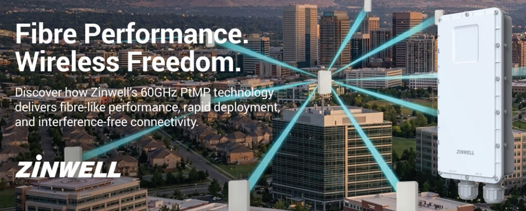 Beyond the Spectrum Crunch: Why Zinwell’s 60GHz mmWave is the Future of Wireless Infrastructure
