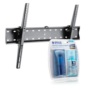 Tilt TV Wall Bracket for 37-70 Inch Screens with 3-in-1 Cleaning Kit - ECPL05+CLEAN