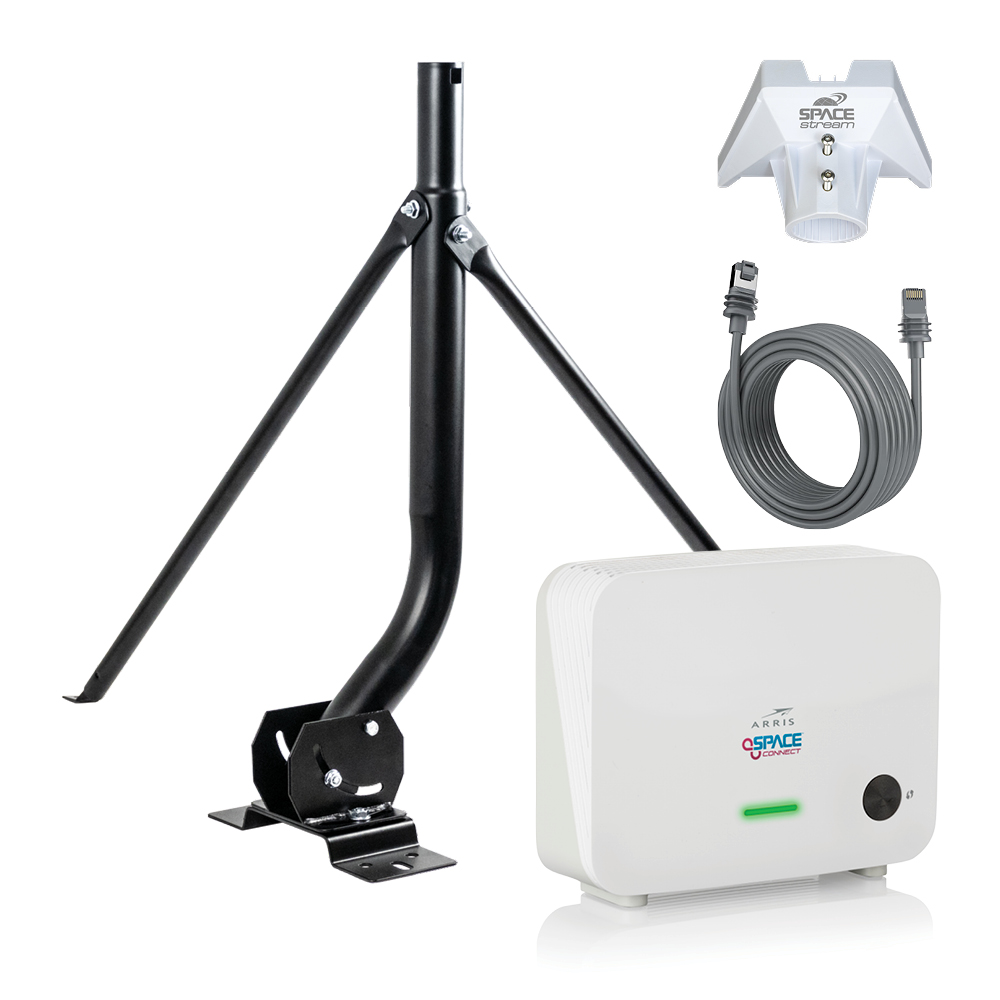 Universal Mount, Starlink Gen 3 Pole Adaptor, 30m Cable & ARRIS Mesh Point - KIT-STARLINK01